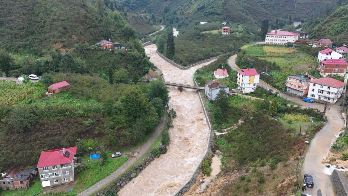 Doğu Karadeniz’de Şiddetli Yağış Sonrası Gözlemler ve Kurtarma Çalışmaları