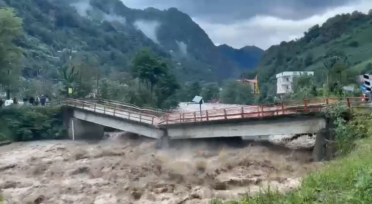 Doğu Karadeniz’de Şiddetli Yağış Sonrası Gözlemler ve Kurtarma Çalışmaları