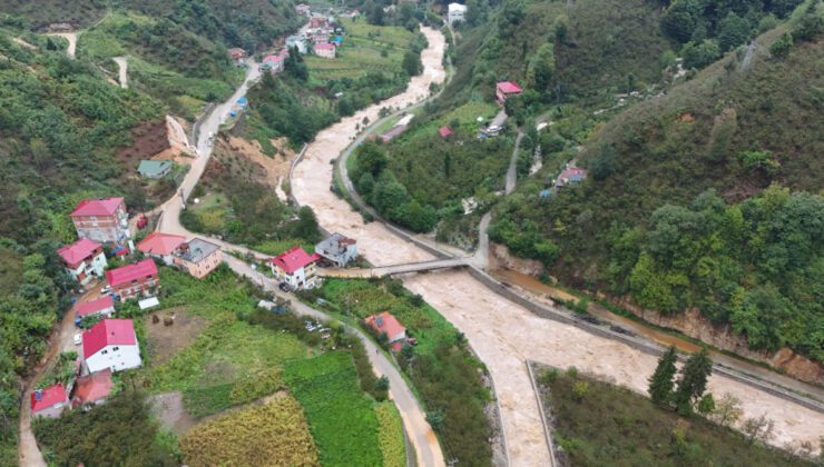 Doğu Karadeniz’de Şiddetli Yağış Sonrası Gözlemler ve Kurtarma Çalışmaları