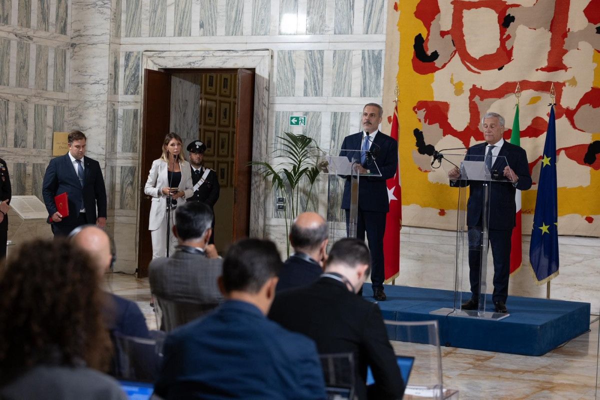 İtalya ile Türkiye arasında Stratejik İş Birliği ve Bölgesel Güvenlik Vurgusu