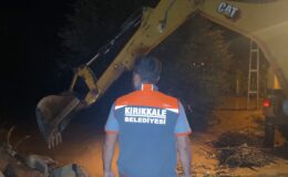 Kırıkkale’de Şiddetli Sağanak Sonrası Ekipler Bölgede Yoğun Çalışma İçinde